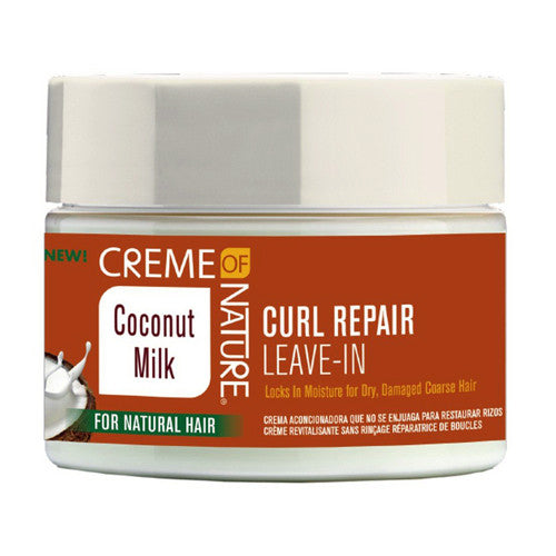 Creme Of Nature Coconut Milk Curl Repair Leave In Moisturizer, 11.5 Oz